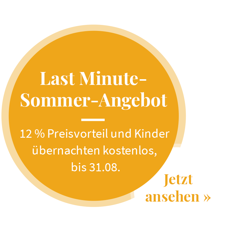 Last-Minute-Angebot im Sommer