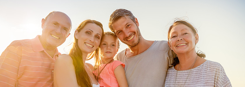 An die Nordsee mit der ganzen Familie